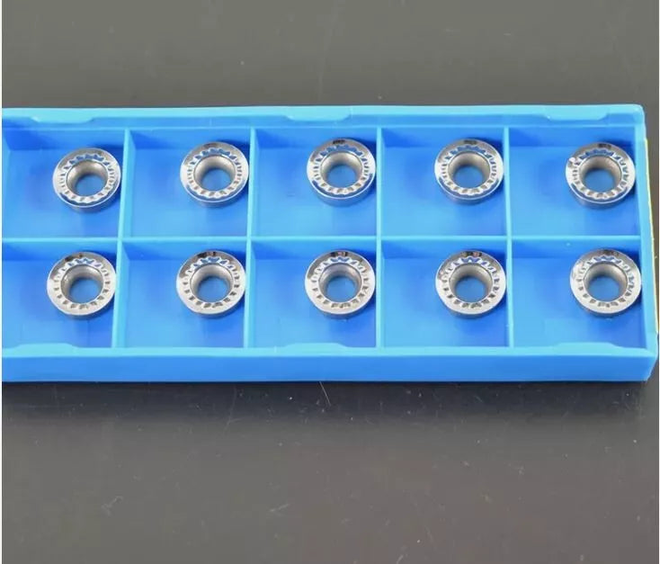 For Aluminum Milling carbide inserts R5 RPGT1003-AK 10PCS Round Turning insert
