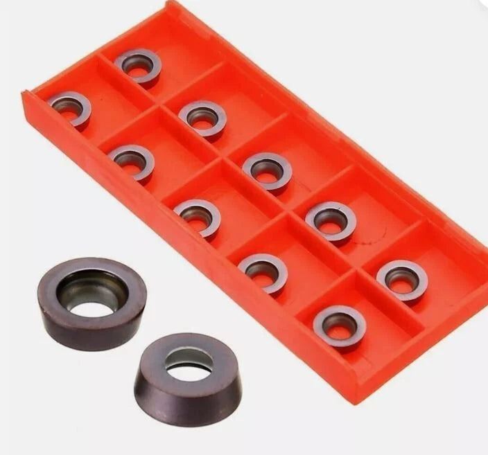 50pcs RPMW1003MO CK205 Carbide Insert Milling Cutter Lathe Mill Tools