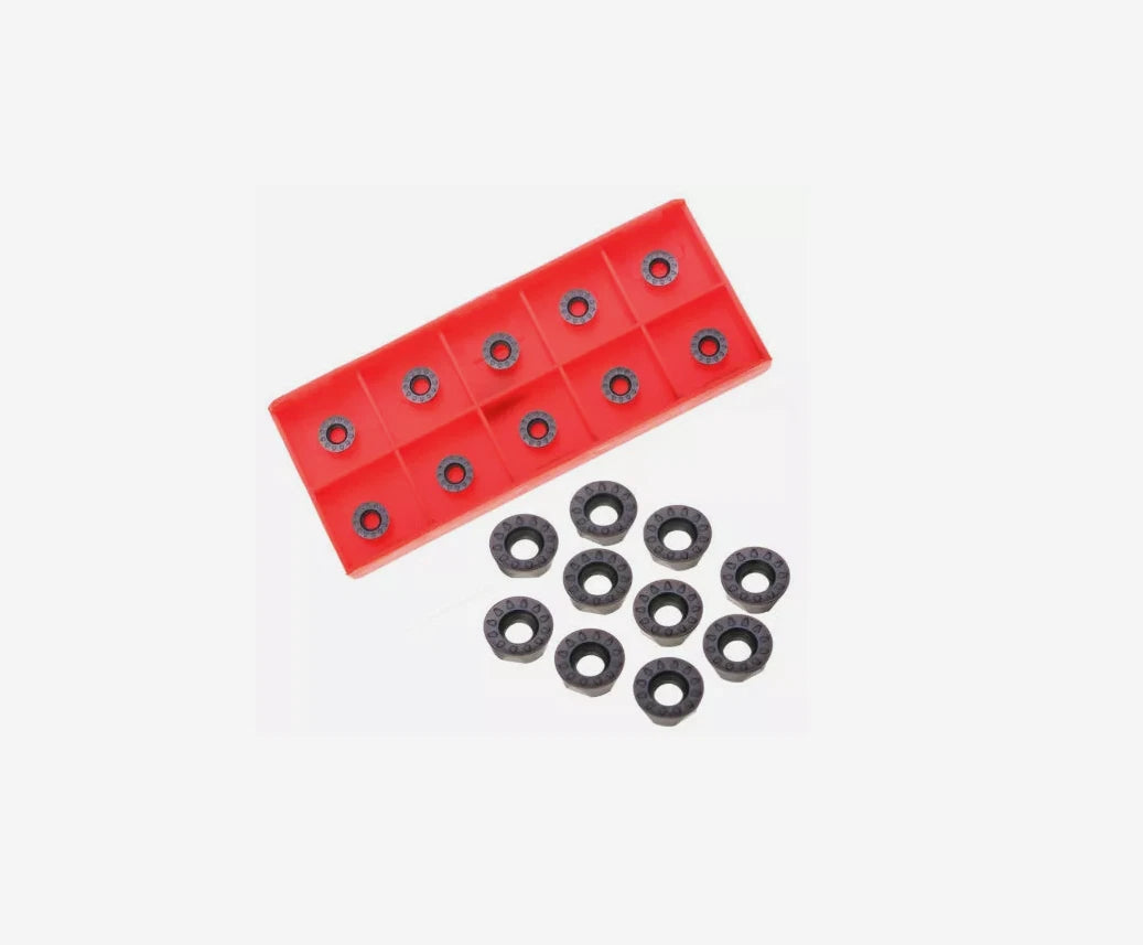 10pcs RPMT08T2M0E-JS BP1125 RPMT08T2 Carbide Insert Blade for Milling Cutter