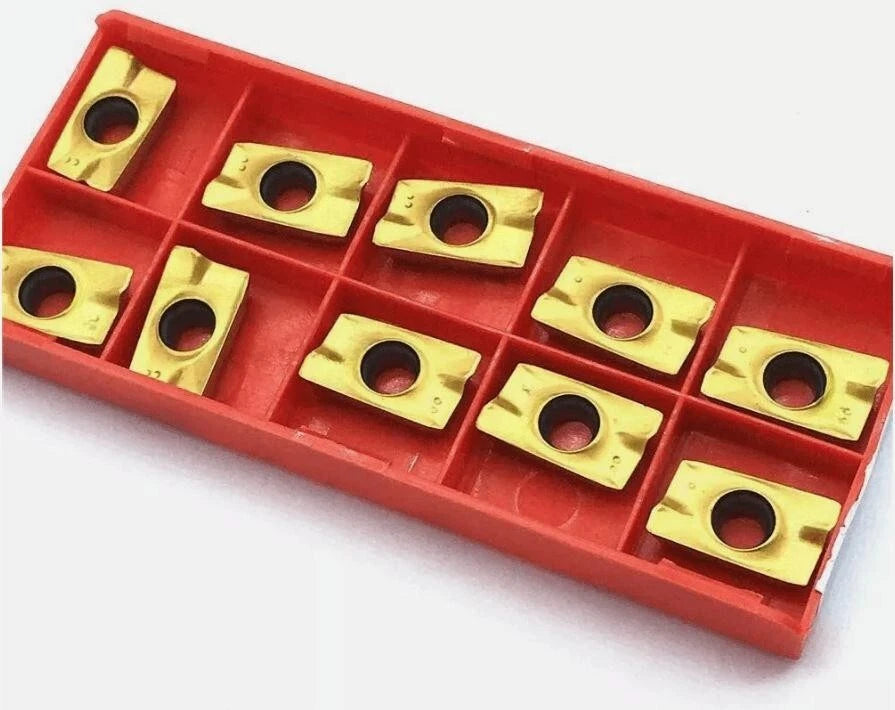 10pcs APMT1604PDER BP5320 milling cutter carbide inserts for steel for BAP 400R
